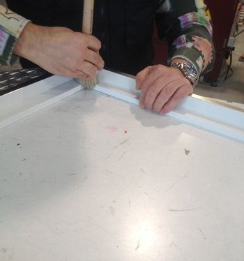 Aufziehen der Bilder auf Karton, Holz, Leinwand oder Alu-Dibond